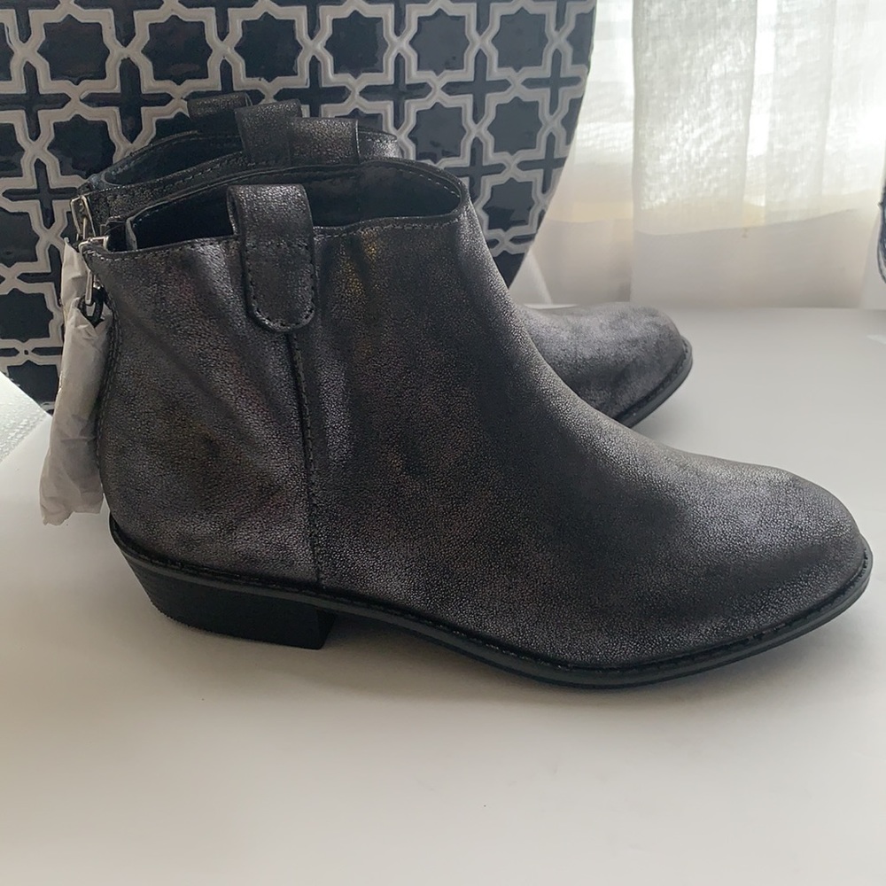 Dolcetta girls boots 3 Gray Metallic